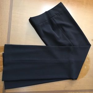 AKRIS Gorgeous Black Pants, Back Zip, Long Inseam